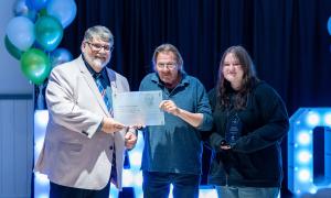 Lifetime Achievement - George McNabb accepting for Charlie McNabb