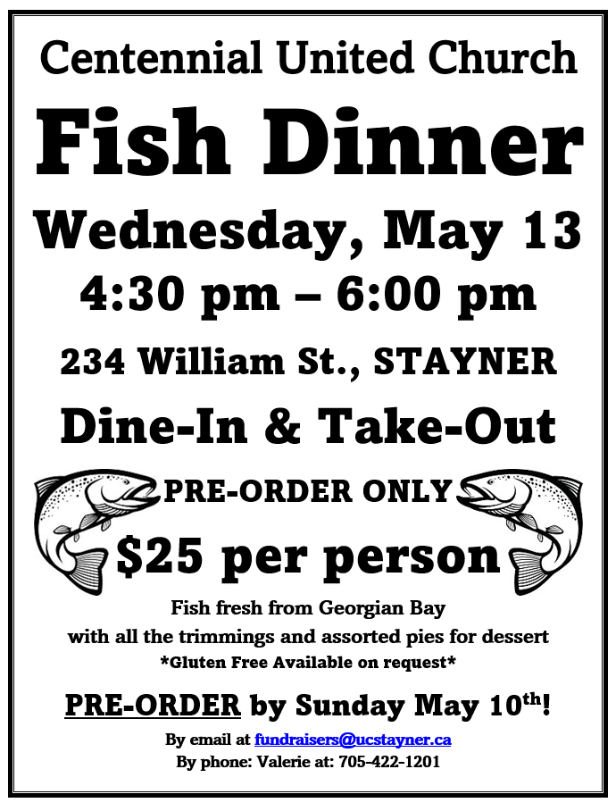 Fish Dinner Poster 2026